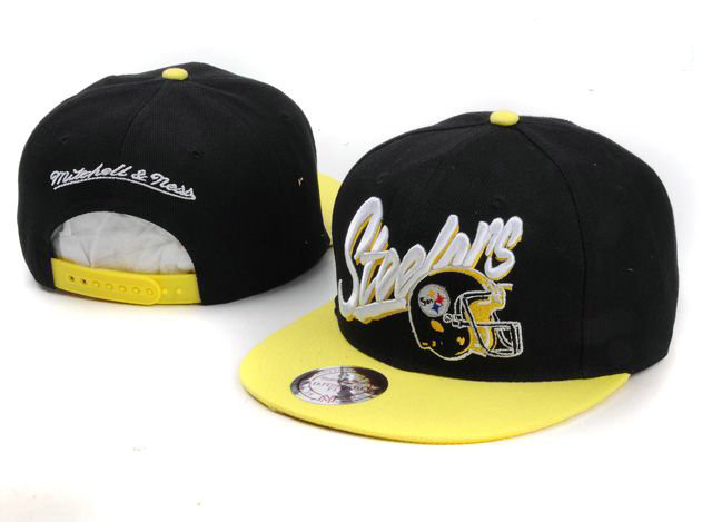 NFL Pittsburgh Steelers M&N Snapback Hat NU03